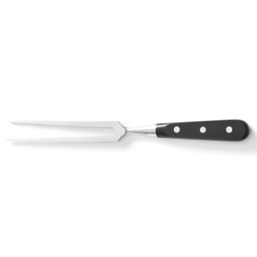 Profesjonalny widelec do mięs kuty ze stali Kitchen Line 175 mm – Hendi 781364
