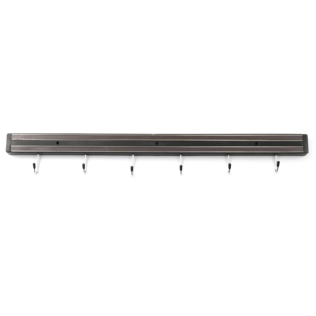 Listwa magnetyczna na noże z haczykami dł. 600 mm – Hendi 820407 Listwa magnetyczna na noże z haczykami dł. 600 mm – Hendi 820407