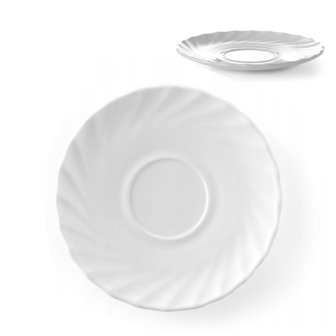Spodek do filiżanki do kawy i herbaty Arcoroc TRIANON 220ml zestaw 6szt. – Hendi D6925 Spodek do filiżanki do kawy i herbaty Arcoroc TRIANON 220ml zestaw 6szt. – Hendi D6925