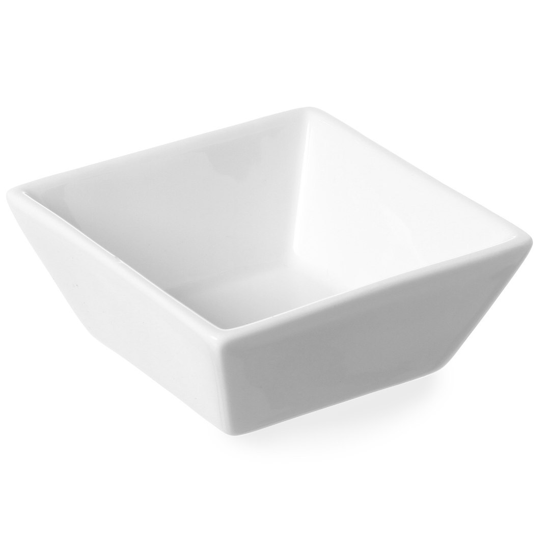 Miseczka do przekąsek Cuadrado TAPAS MINI porcelana zestaw 6szt. – Hendi 784327
