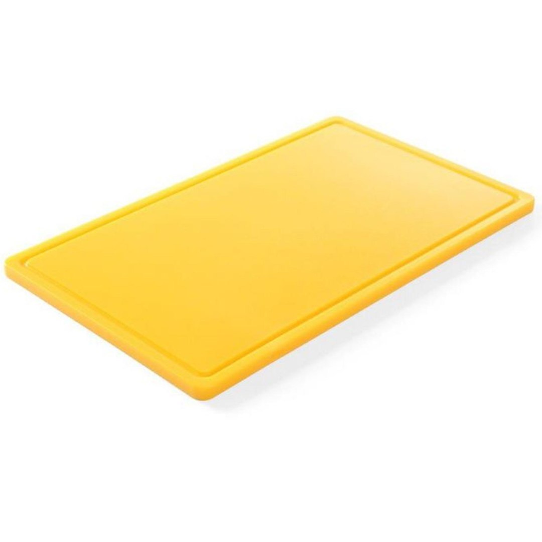 Deska do krojenia HACCP do drobiu GN 1/1 żółta – Hendi 826058 Deska do krojenia HACCP do drobiu GN 1/1 żółta – Hendi 826058