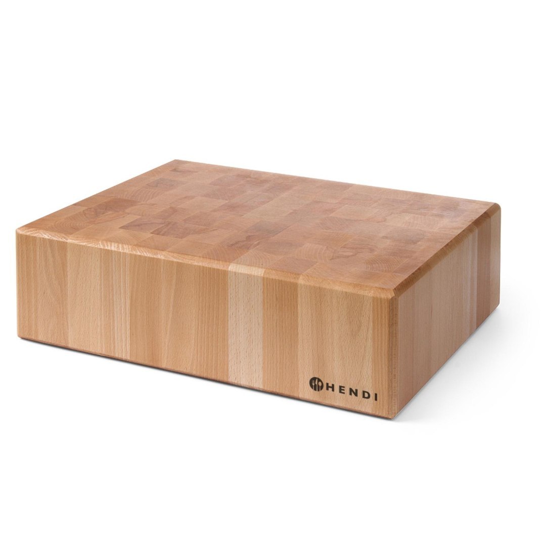 Drewniany kloc masarski z drewna bukowego wys. 150 mm – Hendi 505632