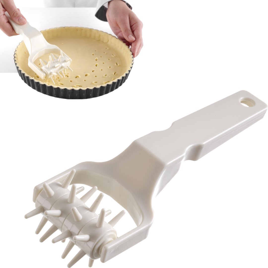 Rolka dziurkująca wałek do nakłuwania ciasta kruchego Kitchen Line 77x210mm – HENDI 515037
