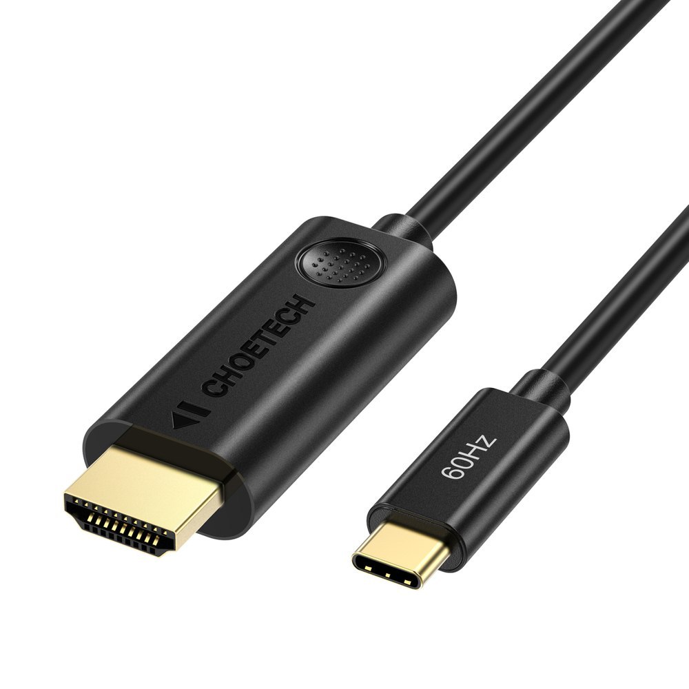 Kabel adapter przejściówka z USB Typ C – HDMI 2.0 4K 60Hz 1.8m czarny Kabel adapter przejściówka z USB Typ C – HDMI 2.0 4K 60Hz 1.8m czarny
