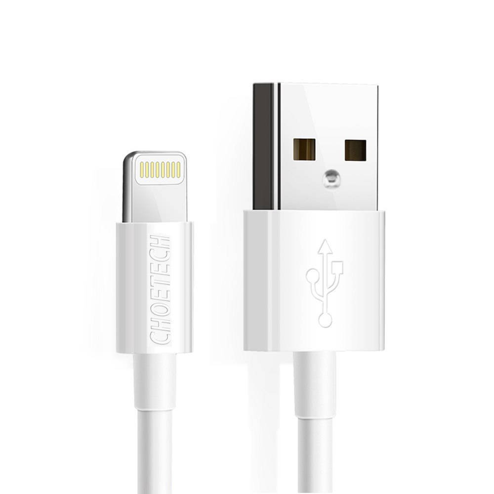 Kabel przewód USB-A – Lightning MFI 1.8m certyfikowany biały