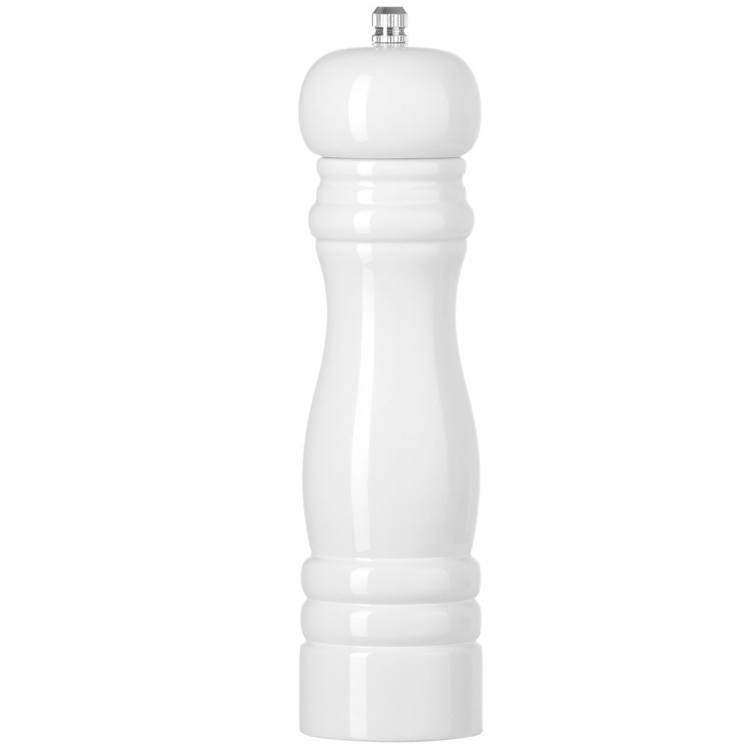 Młynek do mielenia soli drewniany biały śr. 55 x 215 mm – Hendi 469606 Młynek do mielenia soli drewniany biały śr. 55 x 215 mm – Hendi 469606