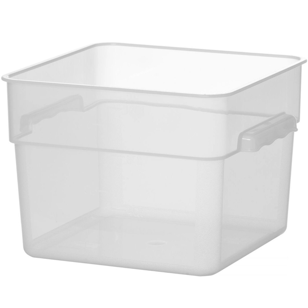 Pojemnik spożywczy do przechowywania żywności z podziałką 11.4 l 290 x 290 x 210 mm – Hendi 870945 Pojemnik spożywczy do przechowywania żywności z podziałką 11.4 l 290 x 290 x 210 mm – Hendi 870945