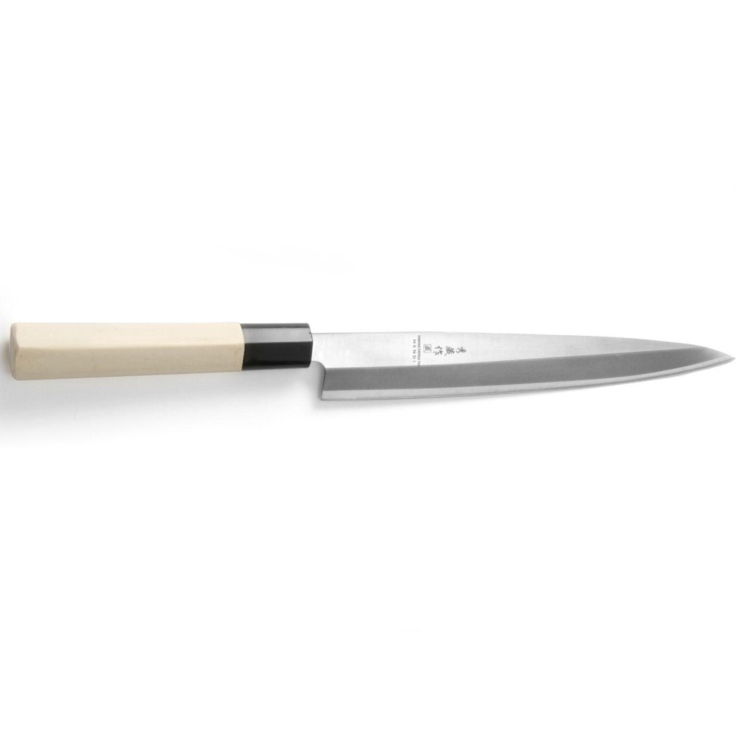 Nóż japoński SASHIMI z drewnianą rączką 210 mm – Hendi 845059 Nóż japoński SASHIMI z drewnianą rączką 210 mm – Hendi 845059