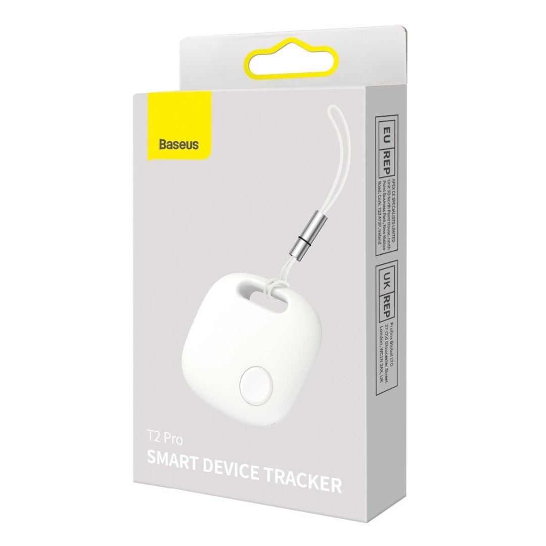 Inteligentny lokalizator GPS do kluczy torebki dla dziecka T2 Pro biały Inteligentny lokalizator GPS do kluczy torebki dla dziecka T2 Pro biały