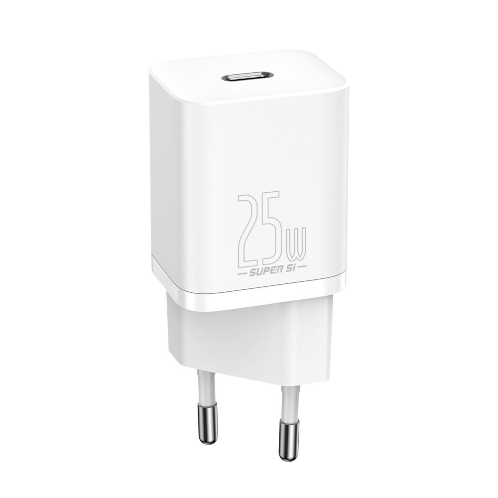 Super szybka ładowarka USB-C 25W Power Delivery Quick Charge – biały