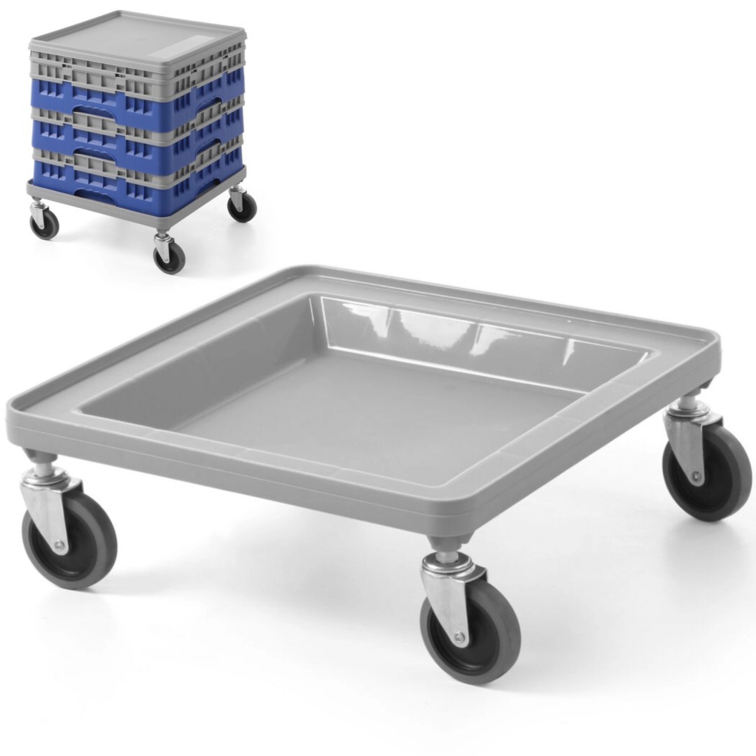 Wózek na kosze do zmywarki AmerBox Camrack 50x50cm – szary Wózek na kosze do zmywarki AmerBox Camrack 50x50cm – szary