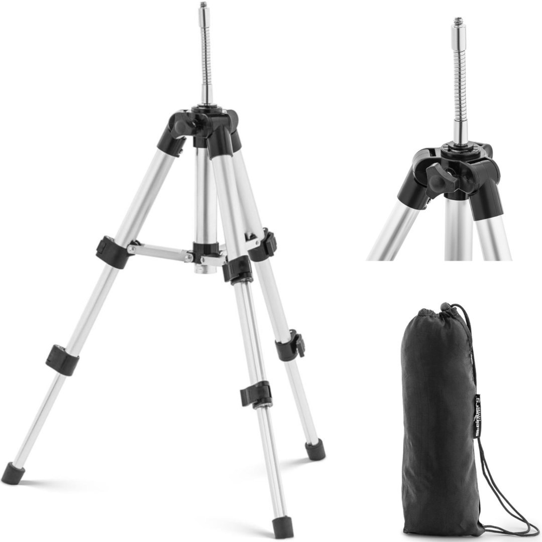 Statyw tripod do lasera krzyżowego aparatu 27-40 cm gwint 1/4”
