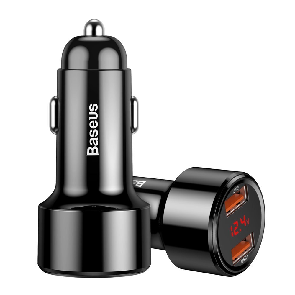 Ładowarka samochodowa 2x USB Magic Series Dual QC 3.0 45W 6A czarny Ładowarka samochodowa 2x USB Magic Series Dual QC 3.0 45W 6A czarny