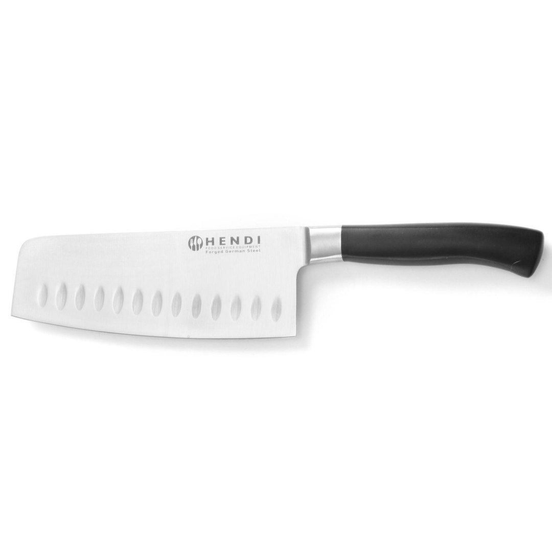 Tasak ze szlifem kulowym kuty ze stali Profi Line 170 mm – Hendi 844335 Tasak ze szlifem kulowym kuty ze stali Profi Line 170 mm – Hendi 844335