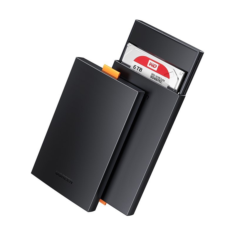 Kieszeń obudowa dysku SSD HDD 2.5” USB 3.0 SATA czarna Kieszeń obudowa dysku SSD HDD 2.5” USB 3.0 SATA czarna