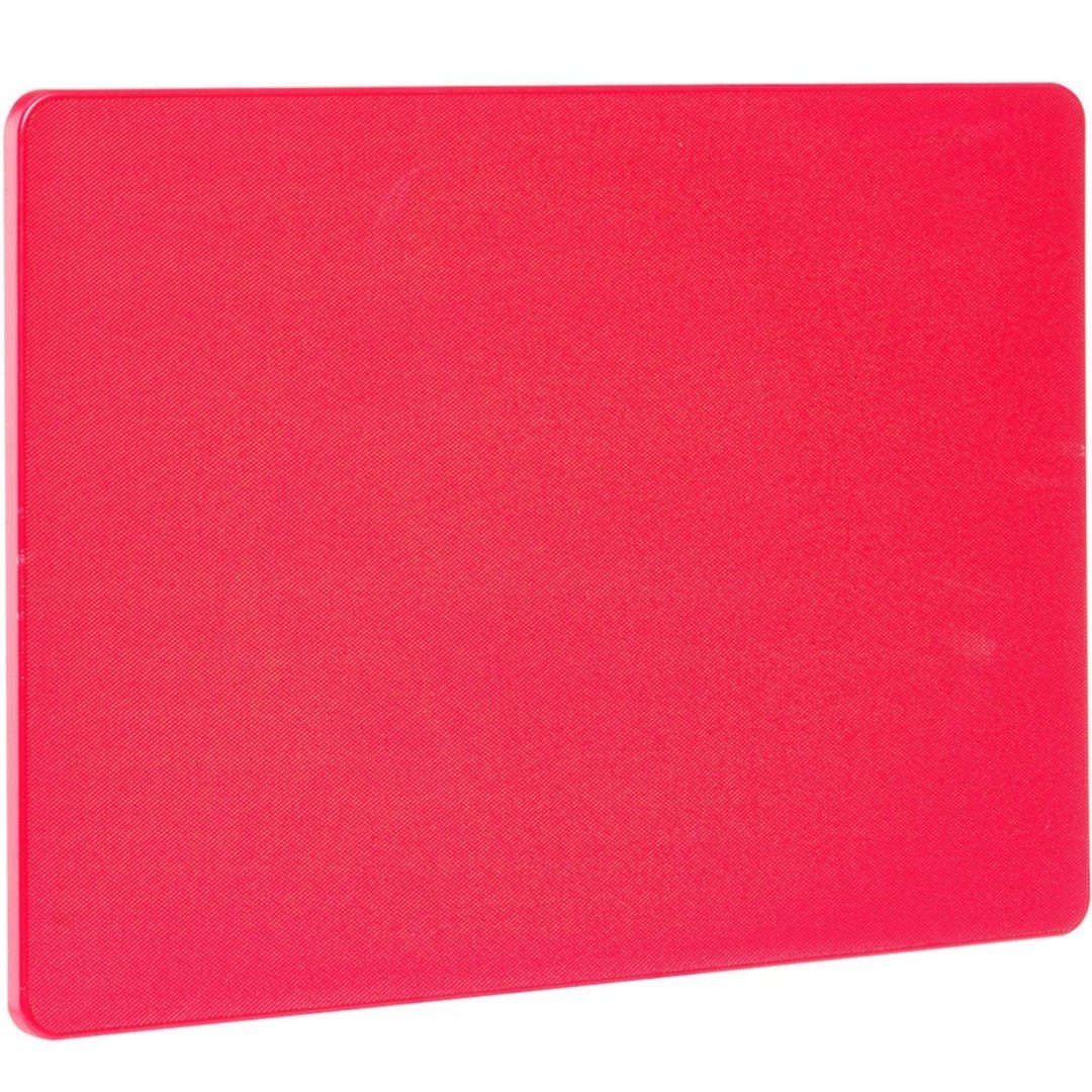 Deska kuchenna HACCP do surowego mięsa GN 1/1 530 x 325 mm – czerwona