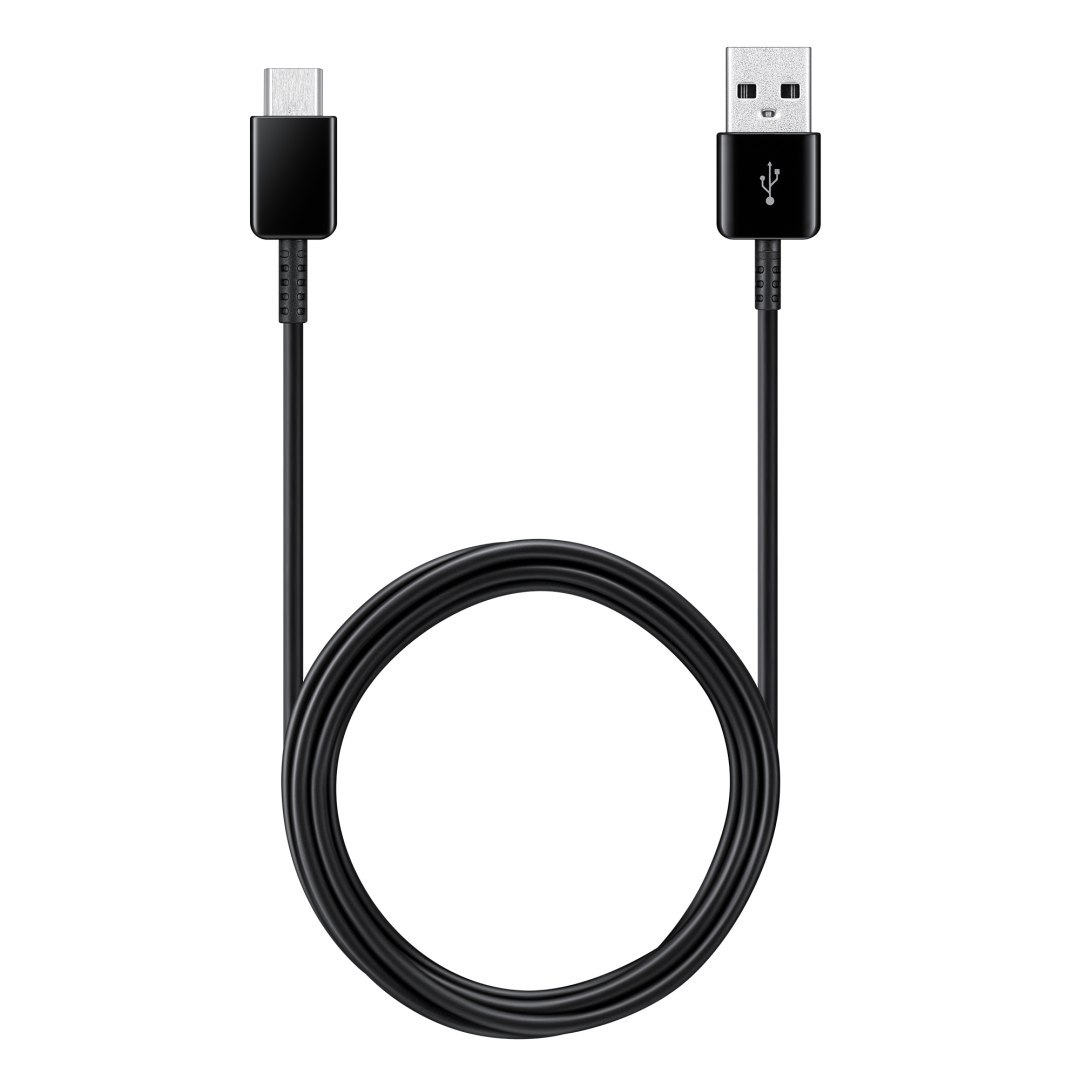 2 x Kabel przewód Samsung USB – USB-C 480Mb/s 5A 1.5m czarny ZESTAW 2szt