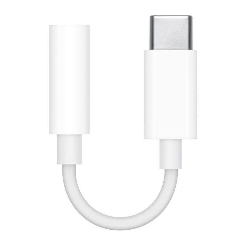Oryginalny adapter audio Apple USB-C – mini jack 3.5mm biały