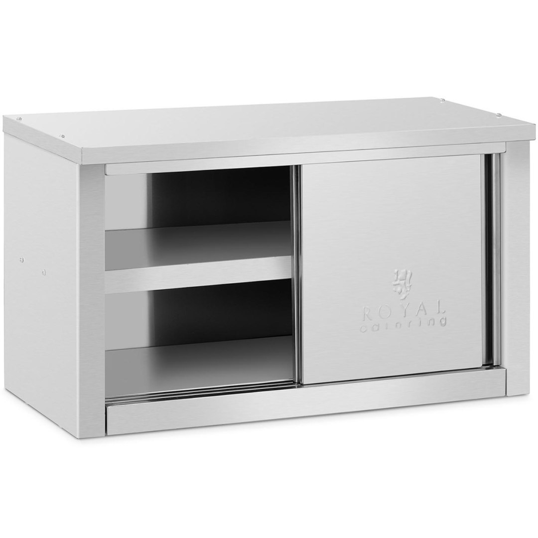 Szafa ścienna gastronomiczna z drzwiami przesuwanymi STAL 120 kg 90 x 40 x 50 cm Szafa ścienna gastronomiczna z drzwiami przesuwanymi STAL 120 kg 90 x 40 x 50 cm