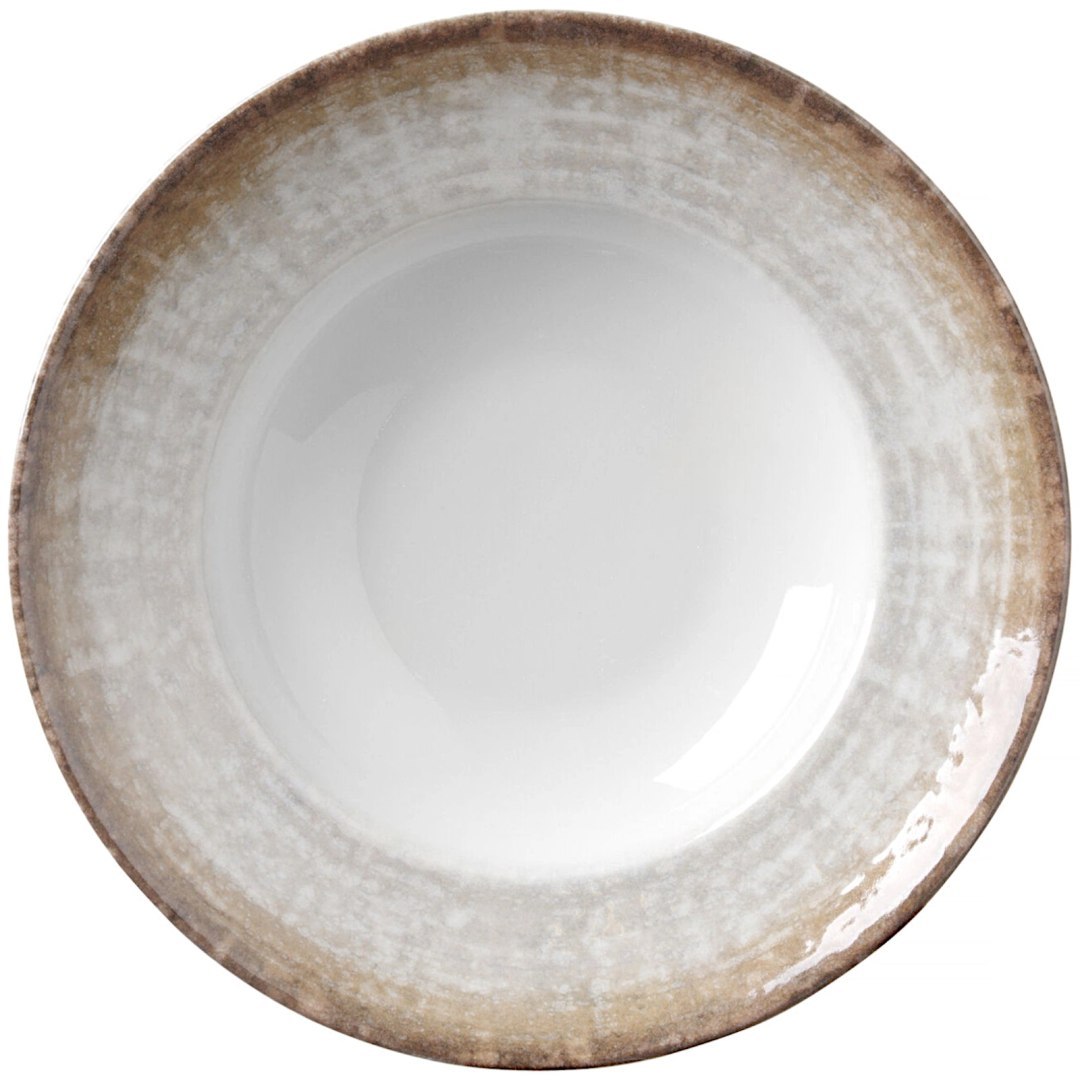 Talerz do pasty makaronu Crete śr. 265 x 50 mm – zestaw 6 szt.