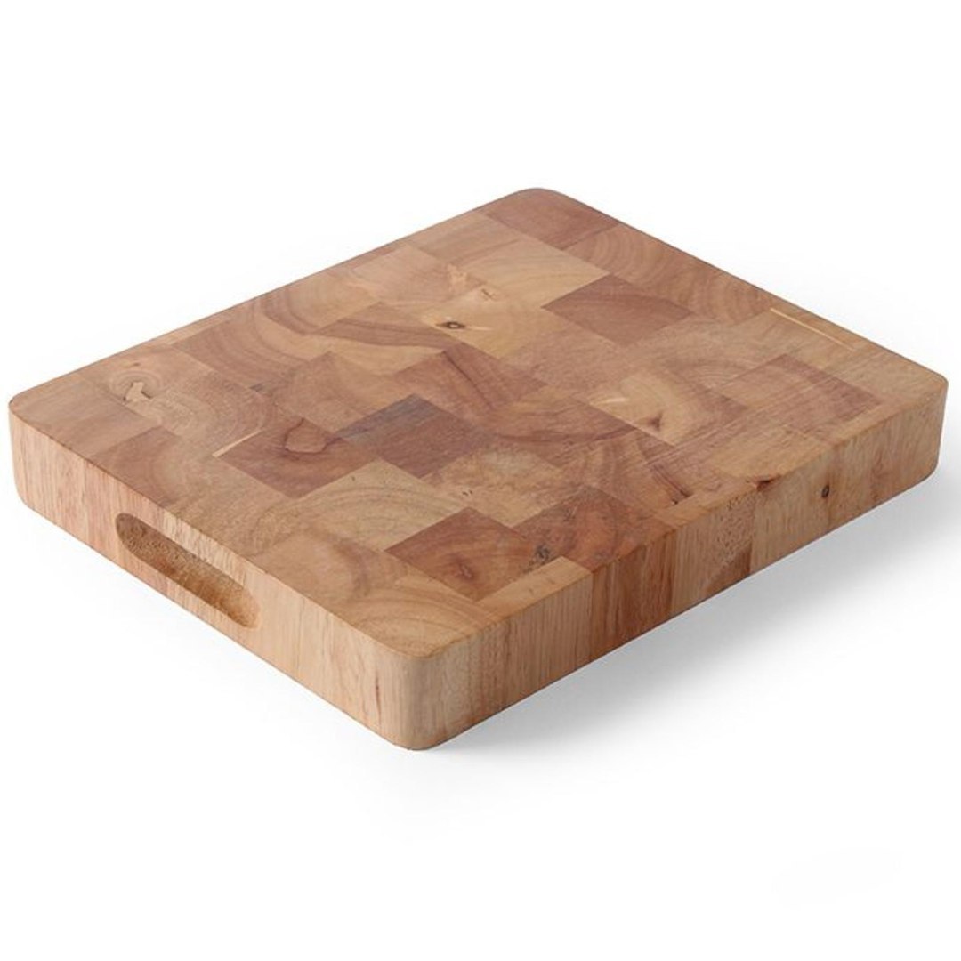 Deska do krojenia z klejonego drewna GN 1/2 – Hendi 506912