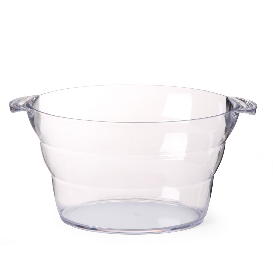 Misa waza do szampana lub ponczu owalna z tworzywa SAN 47x29x23cm – Hendi 593165