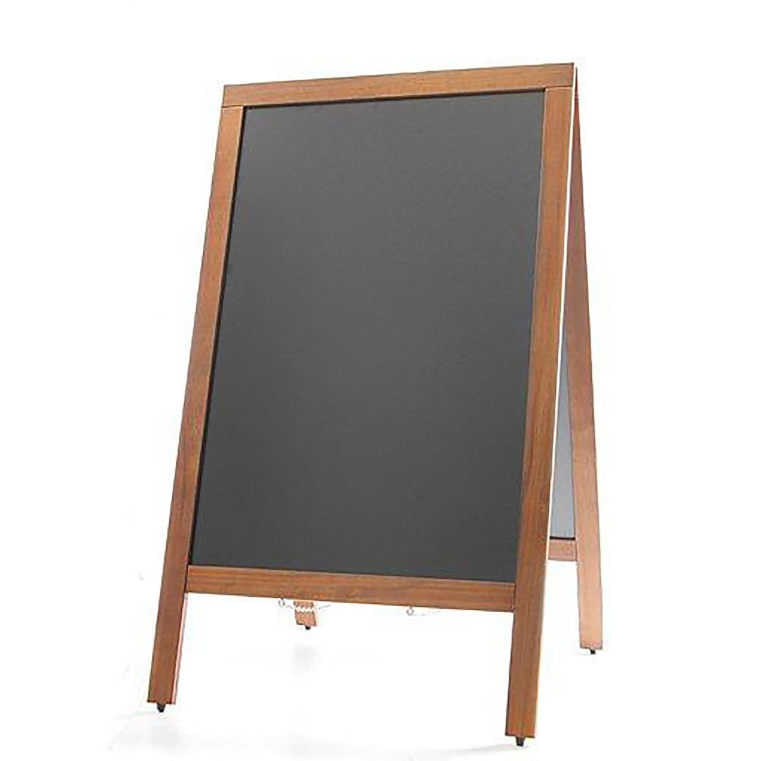 Tablica informacyjna reklamowa MENU wolnostojąca do restauracji 700x1200mm – Hendi 664018
