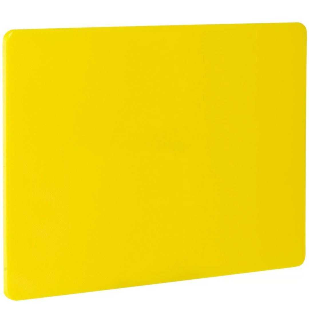 Deska kuchenna HACCP do drobiu GN 1/1 530 x 325 mm – żółta