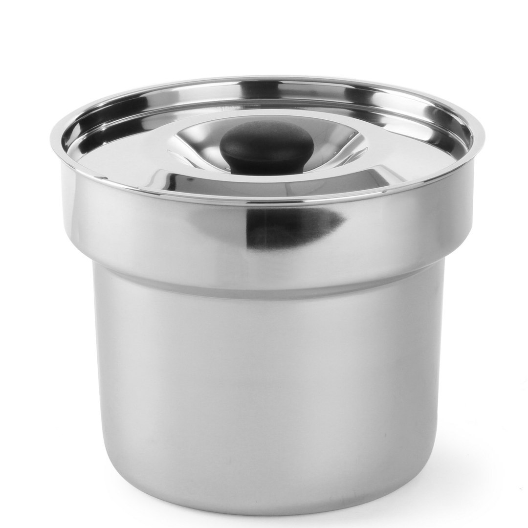Wkład z pokrywką na zupę do adaptera 470930 do podgrzewacza 4.2 l – Hendi 470909 Wkład z pokrywką na zupę do adaptera 470930 do podgrzewacza 4.2 l – Hendi 470909