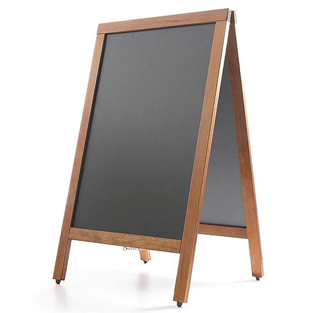 Tablica informacyjna reklamowa MENU wolnostojąca do restauracji 500x850mm – Hendi 664001