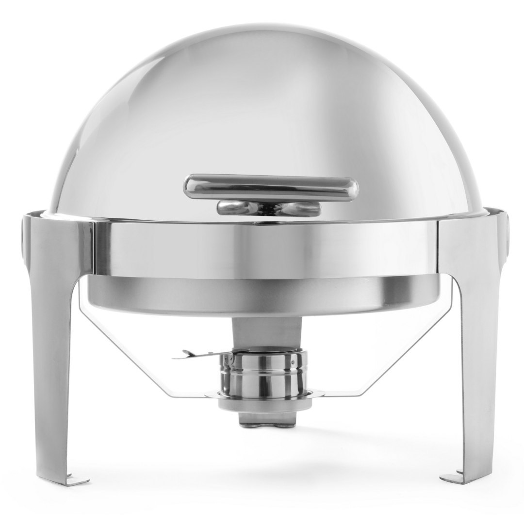 Podgrzewacz do potraw na pastę RollTop okrągły śr. 345mm 5.6l – Hendi 470312