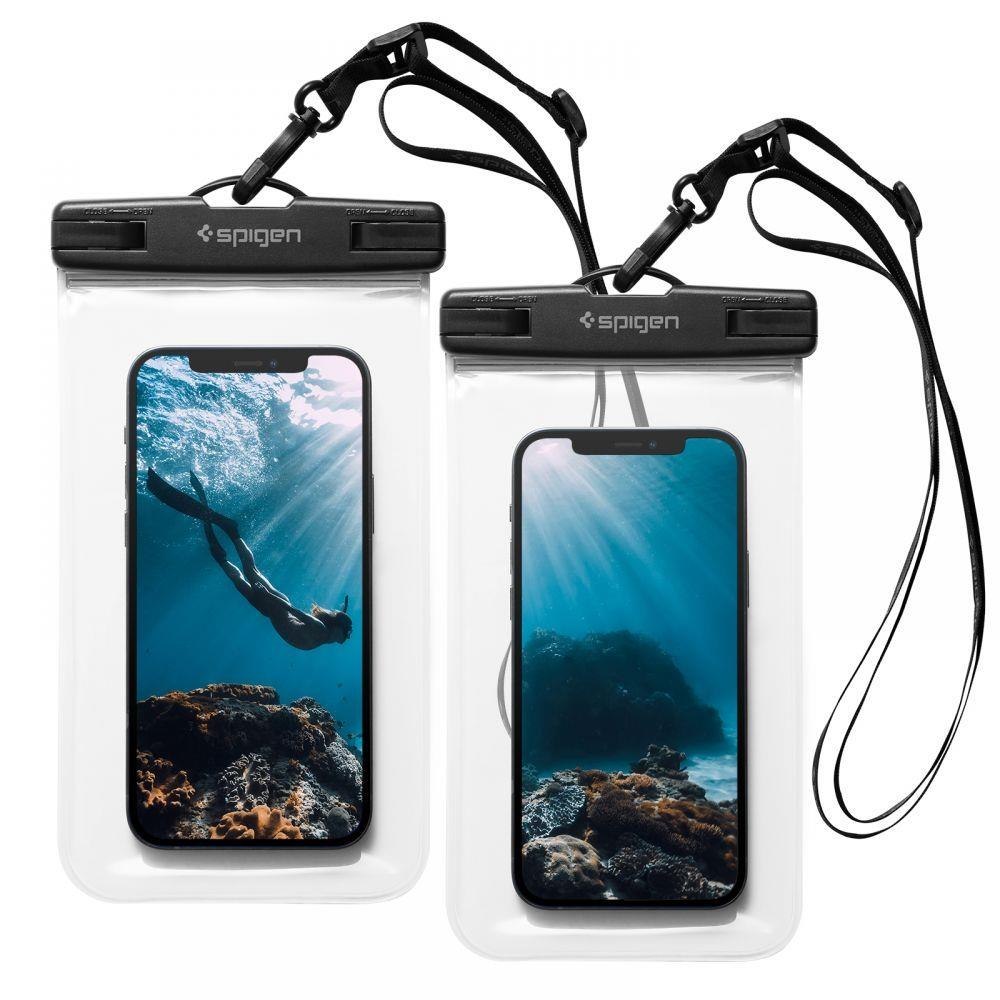 Wodoodporne do 25m etui ochronne pokrowiec do telefonu do 8” – ZESTAW 2szt
