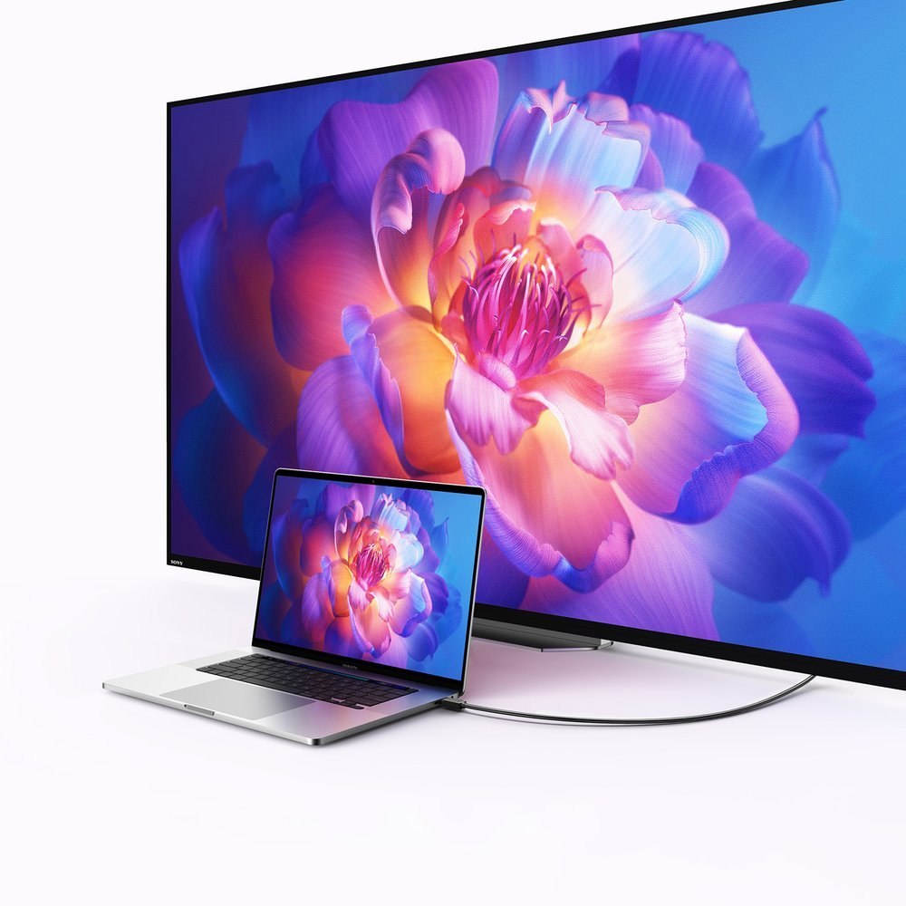 Kabel przewód DisplayPort – HDMI 4K HDR 3D 3m czarny