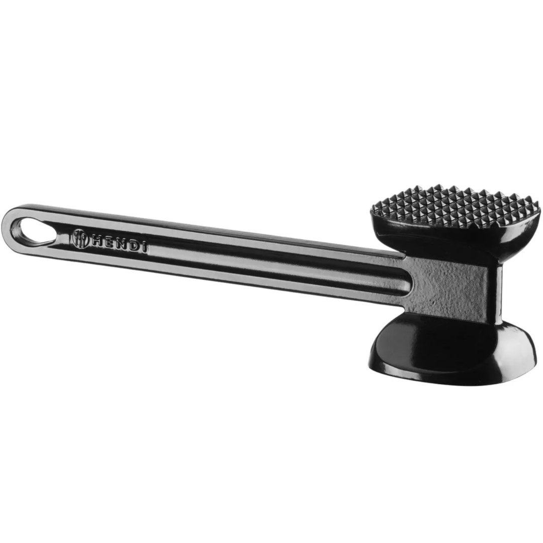 Tłuczek do mięsa dwustronny XL 300 x 80 x 80 mm – czarny Tłuczek do mięsa dwustronny XL 300 x 80 x 80 mm – czarny
