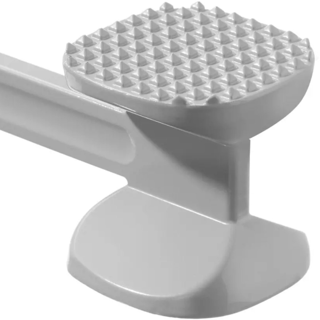 Tłuczek do mięsa dwustronny XL 300 x 80 x 80 mm – szary