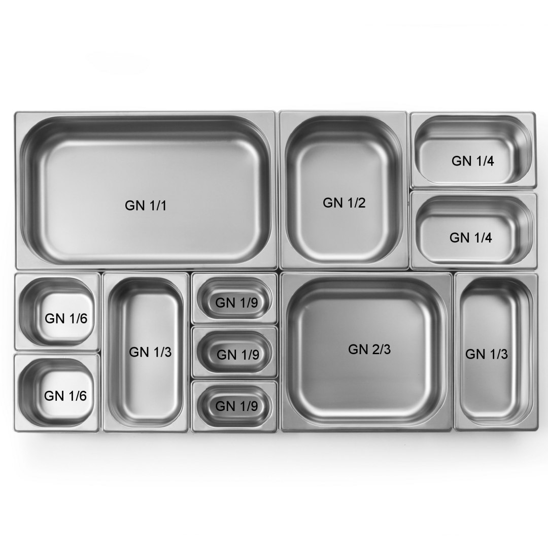 Pojemnik GN 1/1 wys. 65 mm ze stali nierdzewnej – Hendi 800126 Pojemnik GN 1/1 wys. 65 mm ze stali nierdzewnej – Hendi 800126