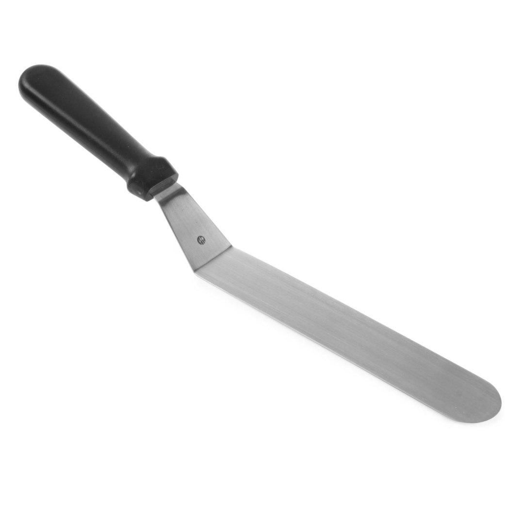 Szpatuła grillowa kątowa wąska ze stali nierdzewnej 254mm – Hendi 855683