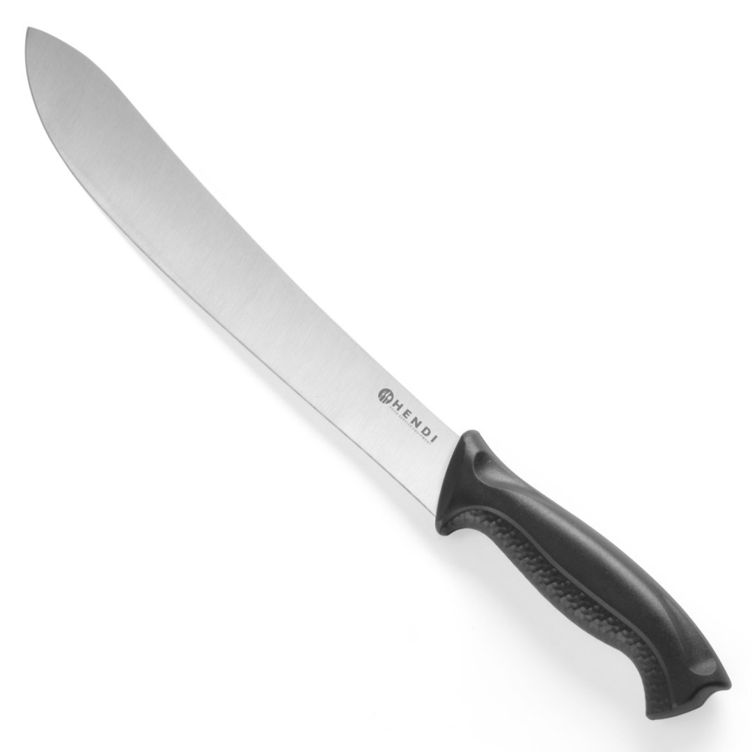 Nóż rzeźniczy masarski do mięsa Standard Haccp dł. 380mm – Hendi 844410 Nóż rzeźniczy masarski do mięsa Standard Haccp dł. 380mm – Hendi 844410