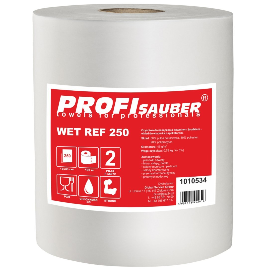 Ściereczki do wiaderka do nasączania ProfiSauber WET REF 250 – WKŁAD