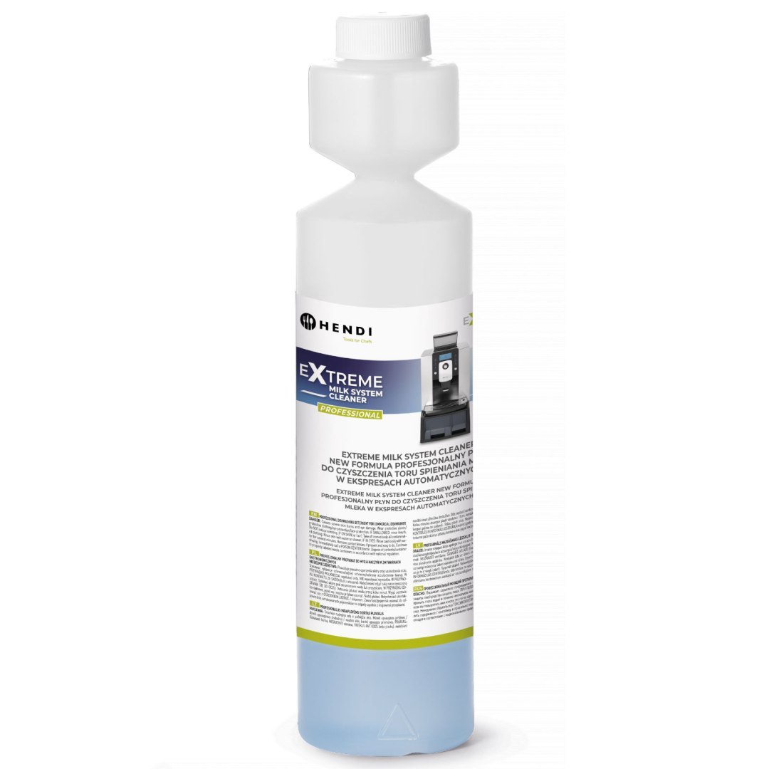 Płyn do czyszczenia toru instalacji spienienia mleka w ekspresach do kawy 250 ml – Hendi 976661