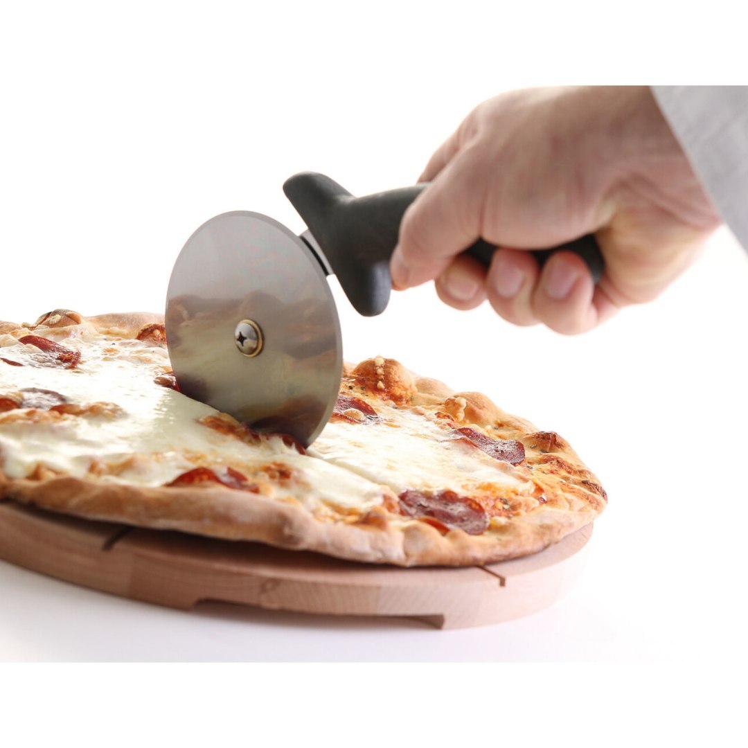 Nóż radełko do pizzy z klipsami HACCP śr. 100 mm – Hendi 617014