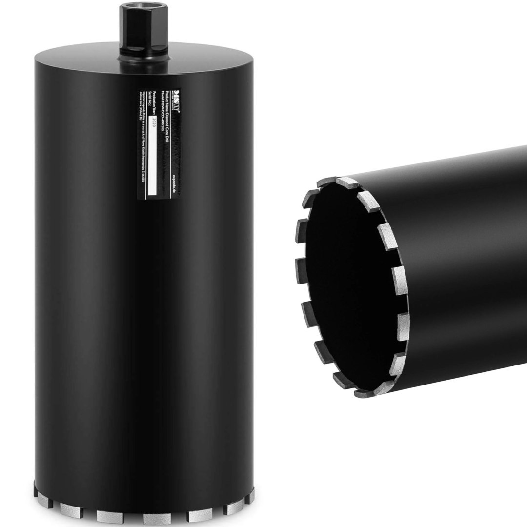 Wiertło diamentowe koronowe do betonu kamienia 1 1/4” dł. 400 mm śr. 200 mm Wiertło diamentowe koronowe do betonu kamienia 1 1/4” dł. 400 mm śr. 200 mm