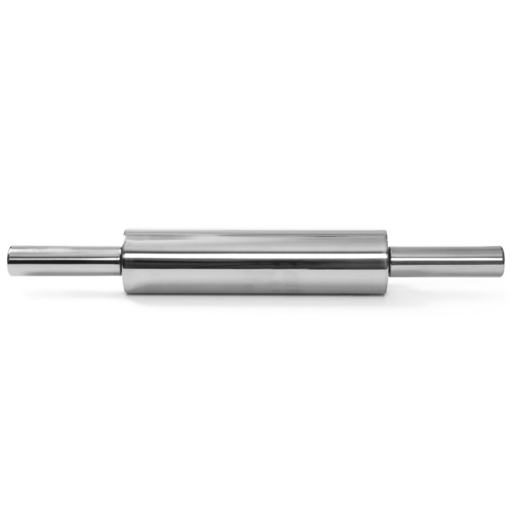 Wałek do ciasta ze stali nierdzewnej śr. 65mm dł. 250/470mm – Hendi 515006 Wałek do ciasta ze stali nierdzewnej śr. 65mm dł. 250/470mm – Hendi 515006