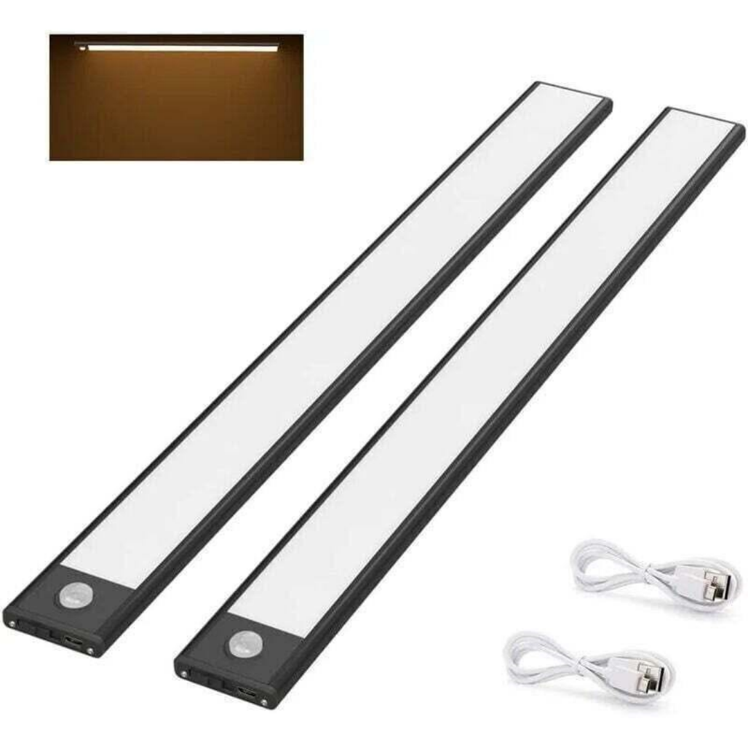 Lampa LED 40 cm, bezprzewodowa, ładowalna, czarna, 3 tryby świecenia Lampa LED 40 cm, bezprzewodowa, ładowalna, czarna, 3 tryby świecenia