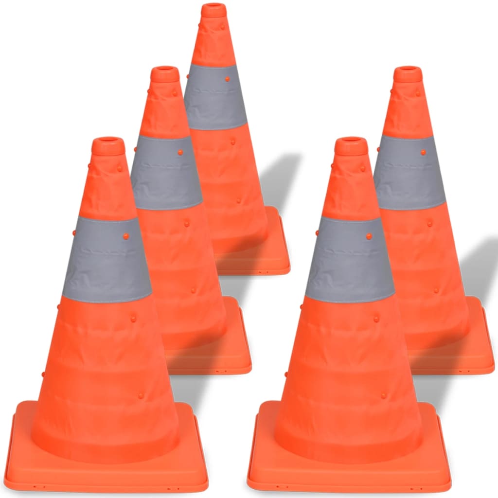 Pojemniki drogowe 42 cm, składane, 5 sztuk Pojemniki drogowe 42 cm, składane, 5 sztuk