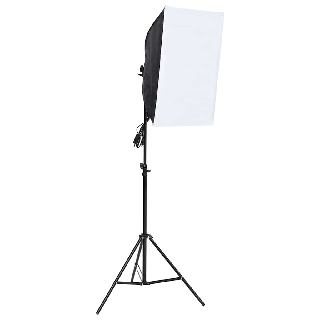 Lampa studyjna profesjonalna z żarówką led, parasolem i statywem