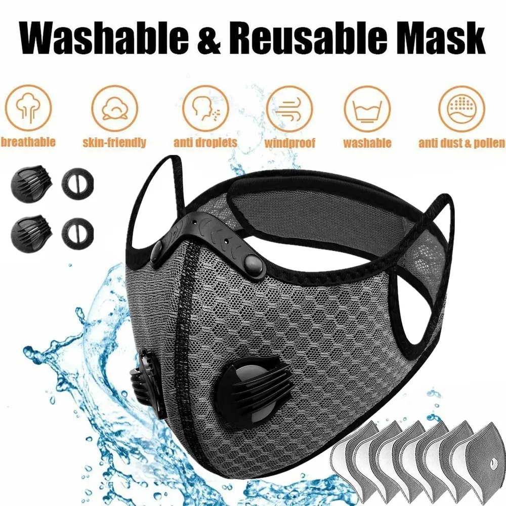 maska ochronna półmaskowa, filtr, wielokrotnego użytku, kolor czarny maska ochronna półmaskowa, filtr, wielokrotnego użytku, kolor czarny