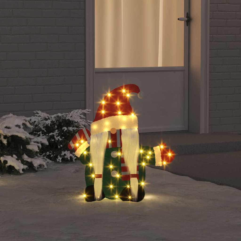 gnom świecący dekoracyjny Santa Claus