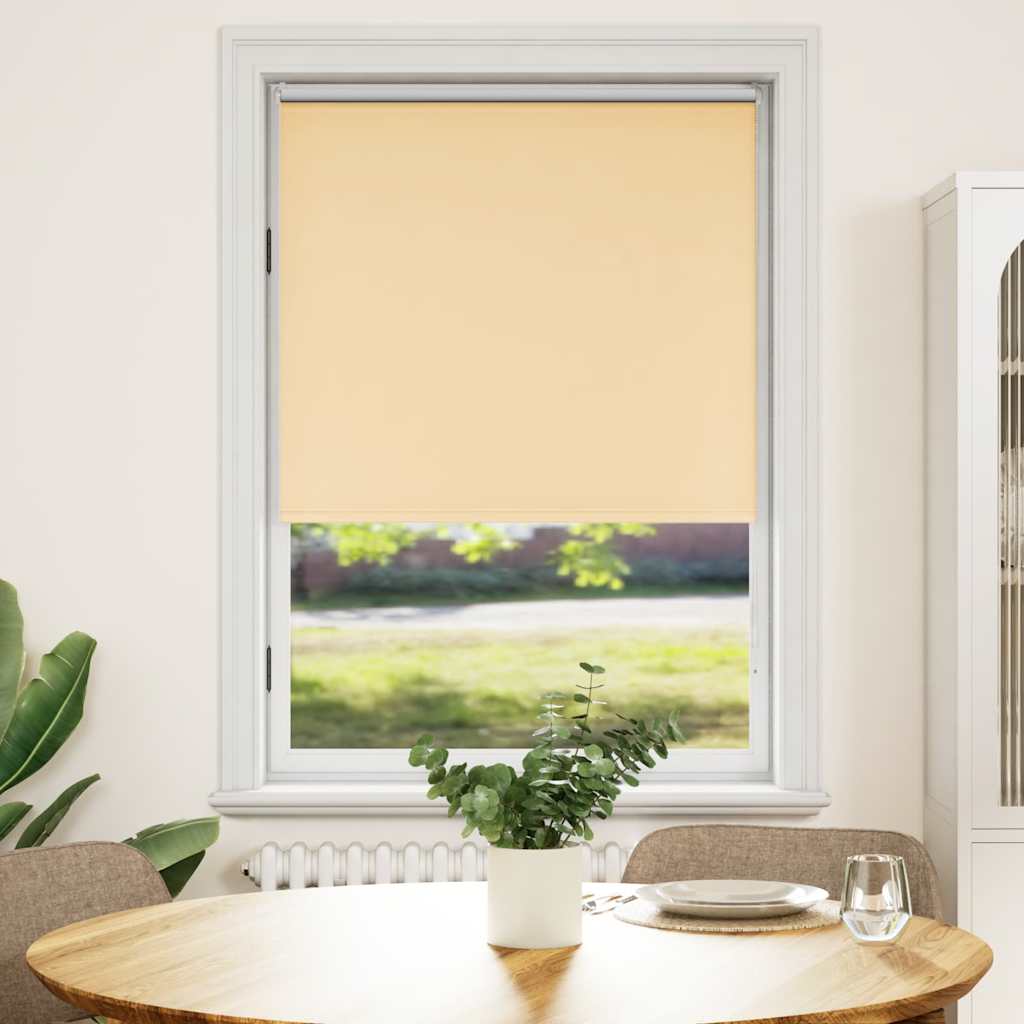 Roleta blackout beżowa 80 x 175 cm Roleta blackout beżowa 80 x 175 cm