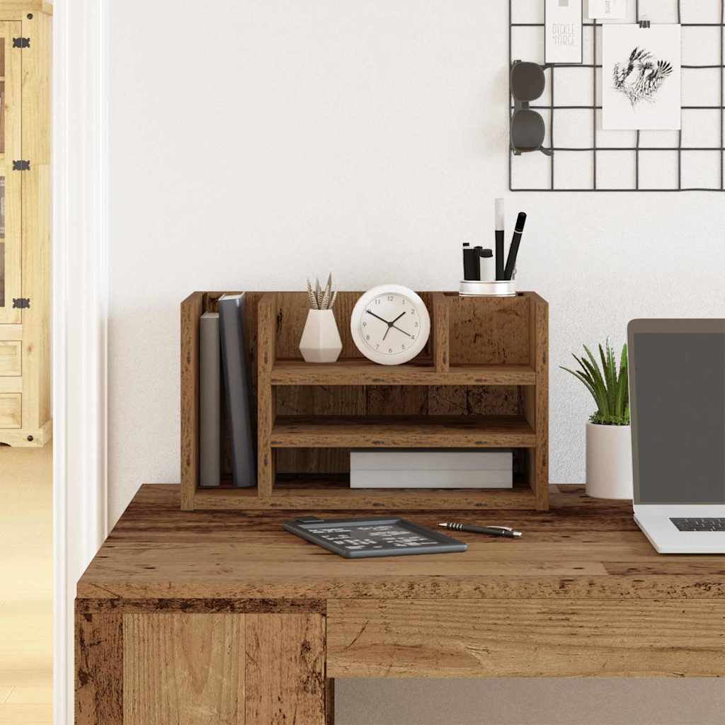 Organizer biurkowy 44.5x materiał drewnopochodny